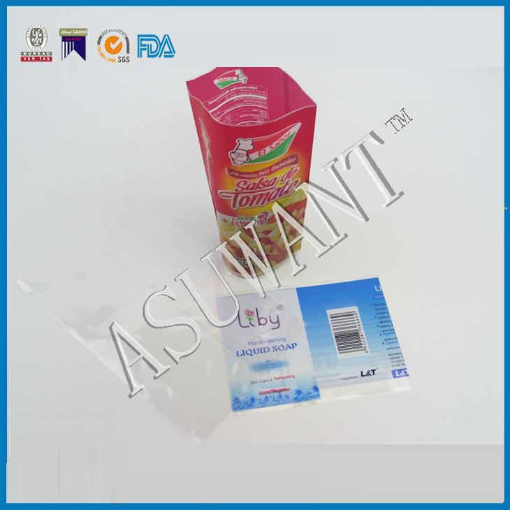 Balenie filmu pre fľaše