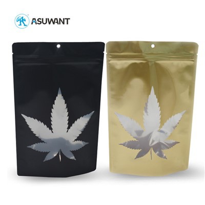 Kruhový otvor Vytlačené plastové vrecká hliníková fólia Dôkaz pre balenie potravín