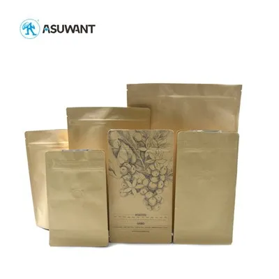 Balenie vrecka na balenie Kraft Paper