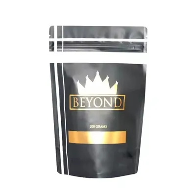 Jedlá marihuana vstane vrecká na zips metalizované vo vnútri ochrannej bariéry