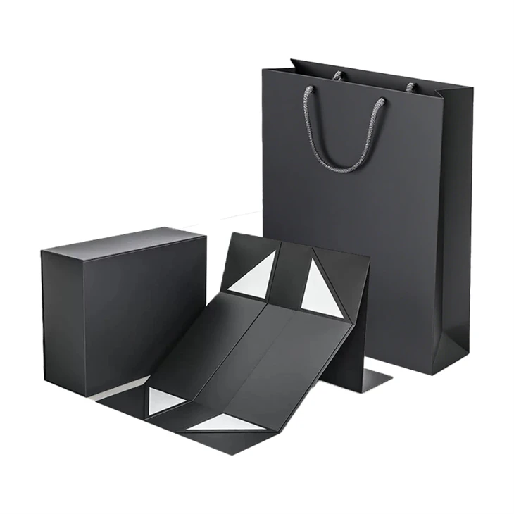 Gold Folding Cardboard Magnetic Packaging Box best