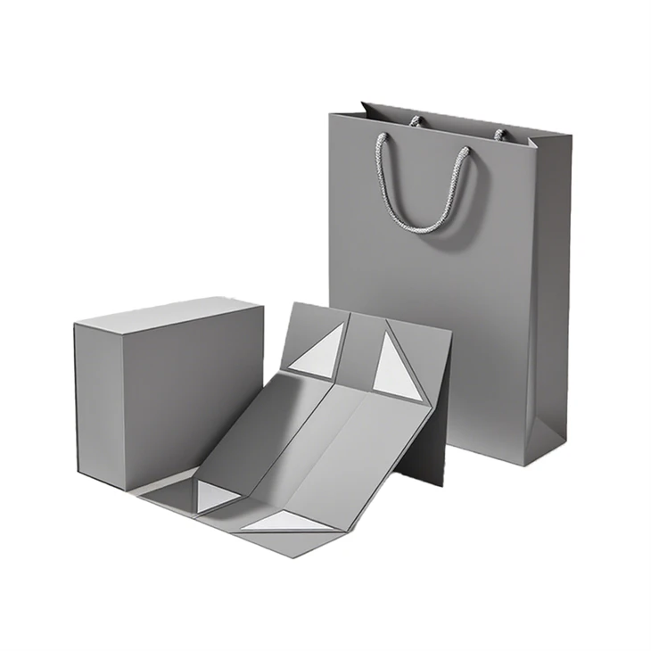 Gold Folding Cardboard Magnetic Packaging Box suppliers